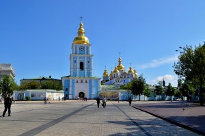 St. Michael's Golden Domed Monastery and Mykhailivska Square