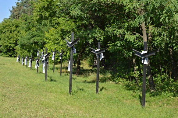 Iron Crosses by the Highway