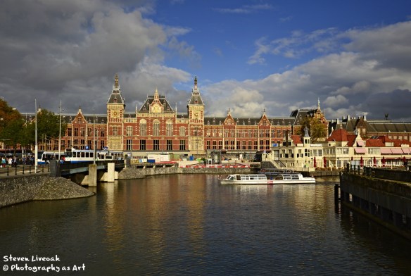 Central Station with Tour Boat