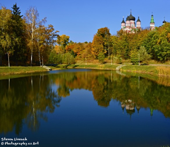 Monastery and Lake 2