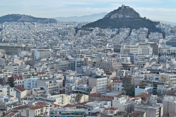 Athens from Acropolis